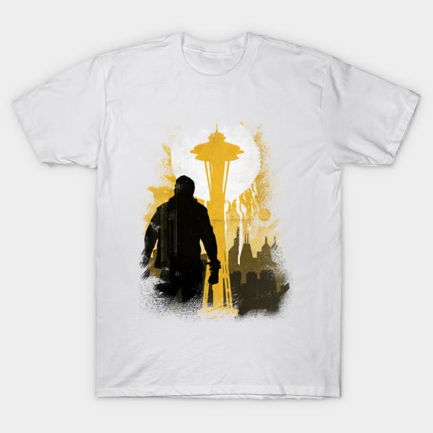 Second Son - Space Needle T-Shirt by Joe Hickson